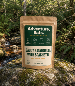 Saucy Rattouille with Spaghetti